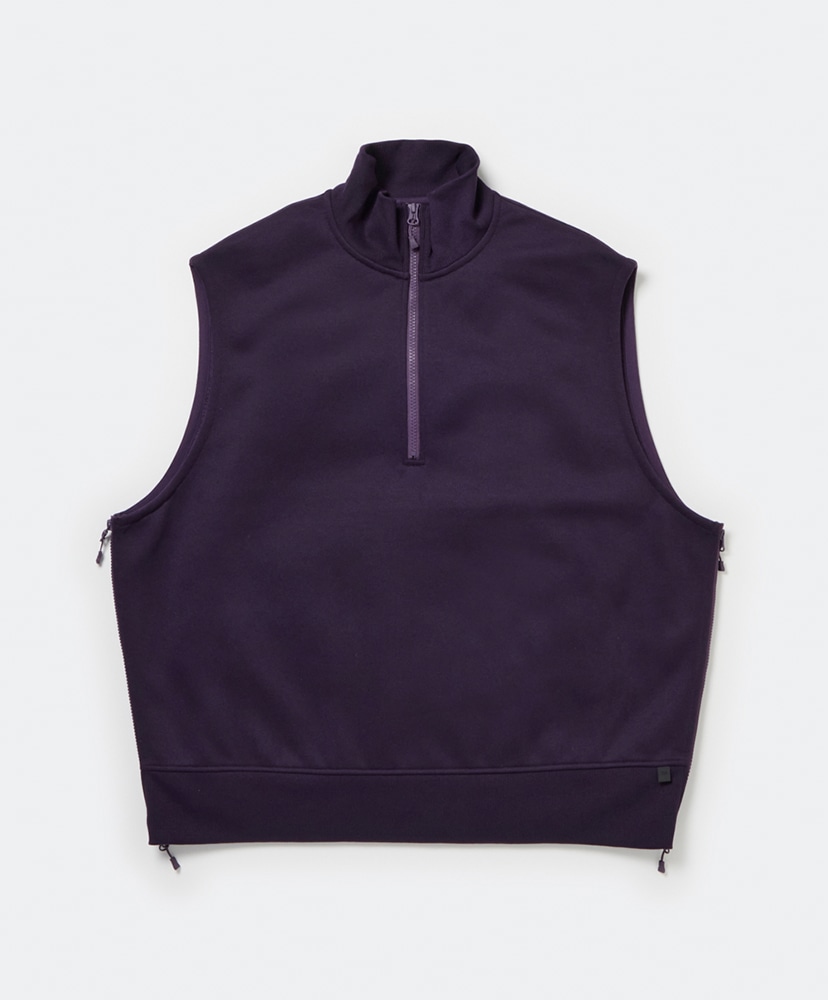 メンズウェア made in USA MELROSE Vneck sweat vest Tech Sweat