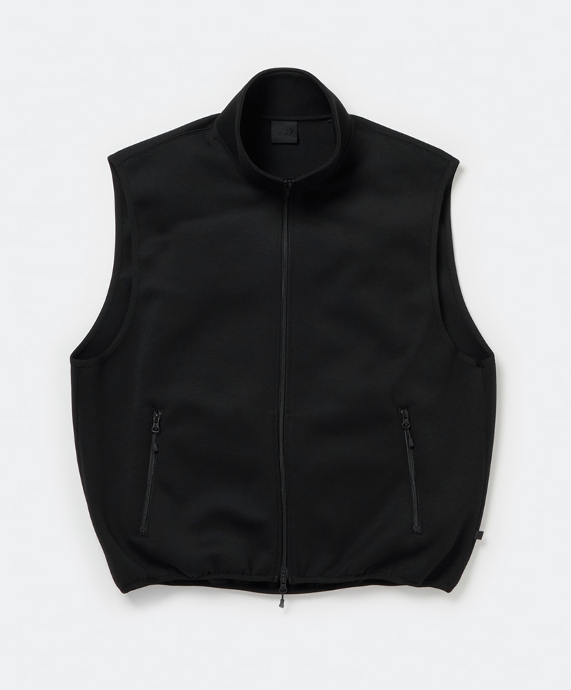 トップス TECH SCUBA KNIT STAND COLLAR VEST Tech Scuba Knit Stand Collar Vest(L(MEN) Black/ブラック