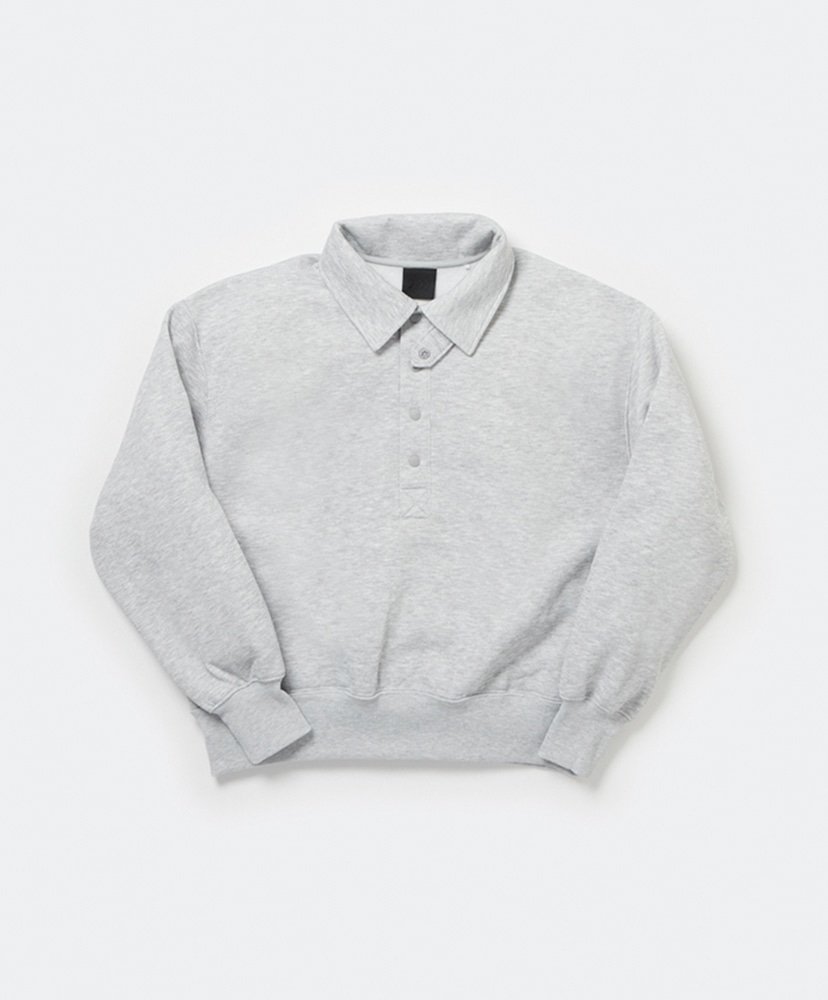 W's Tech Sweat Snap Pullover(F(WOMEN) Heather Gray/ヘザー