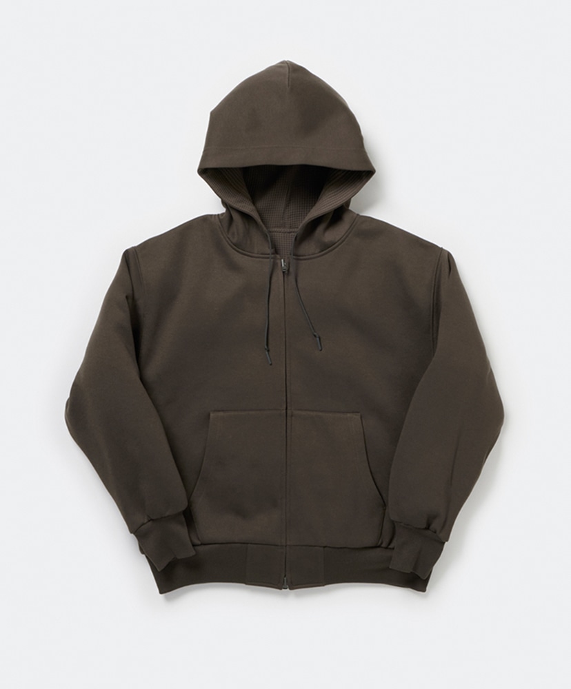 W's Tech Sweat Double Face Parka(F(WOMEN) Brown Khaki