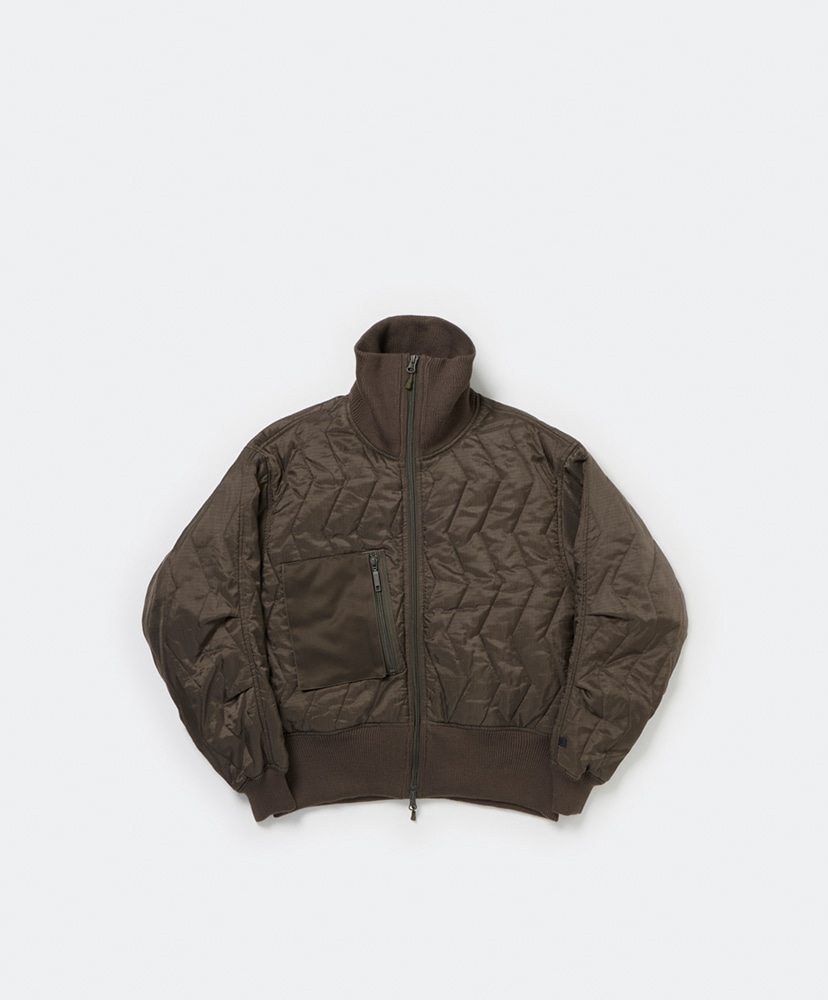W's Tech Army Quilting High Neck Jacket(F(WOMEN) Black/ブラック