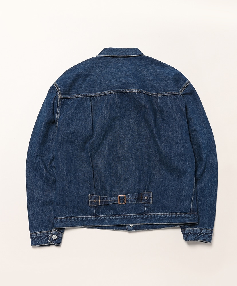 Single Pocket Denim Jacket(42(MEN) Dark Blue Damage/ダーク