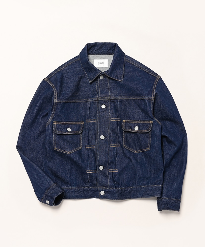 Double Pocket Denim Jacket(42(MEN) Navy (One Wash)/ネイビー
