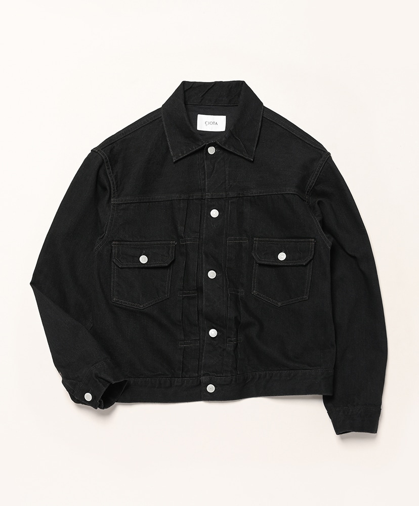 ジャケット・アウター Double Pocket Denim Jacket(ONE WASH) Double Pocket Denim Jacket(42(MEN) Black (One Wash)/ブラック