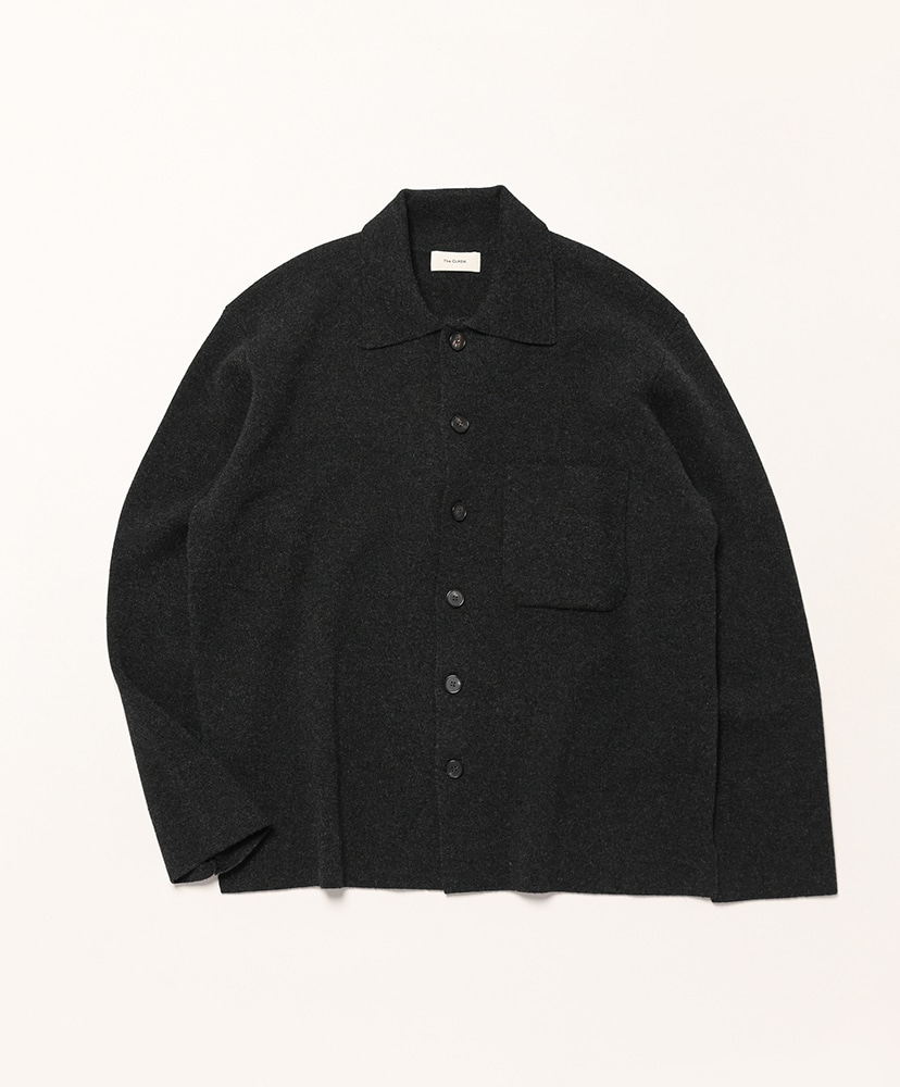 CKKT-036 Shirts Cardigan - Wool(46(MEN) Charcoal/チャコール
