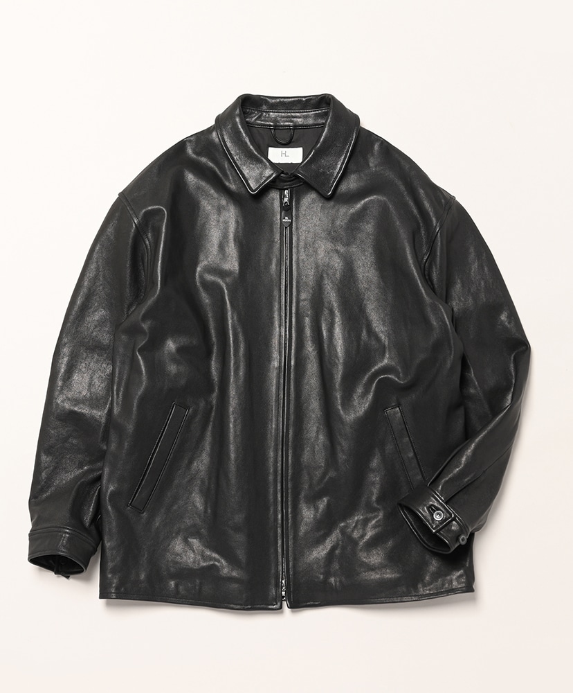 Lamb Leather Jacket(0(WOMEN) Black/ブラック): HERILL