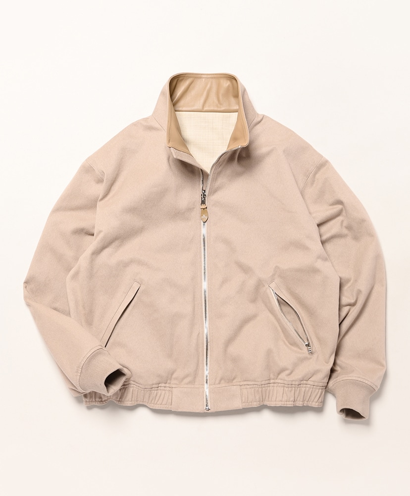 Cotton Twill Weekend Jacket(2(MEN) Beige/ベージュ): HERILL