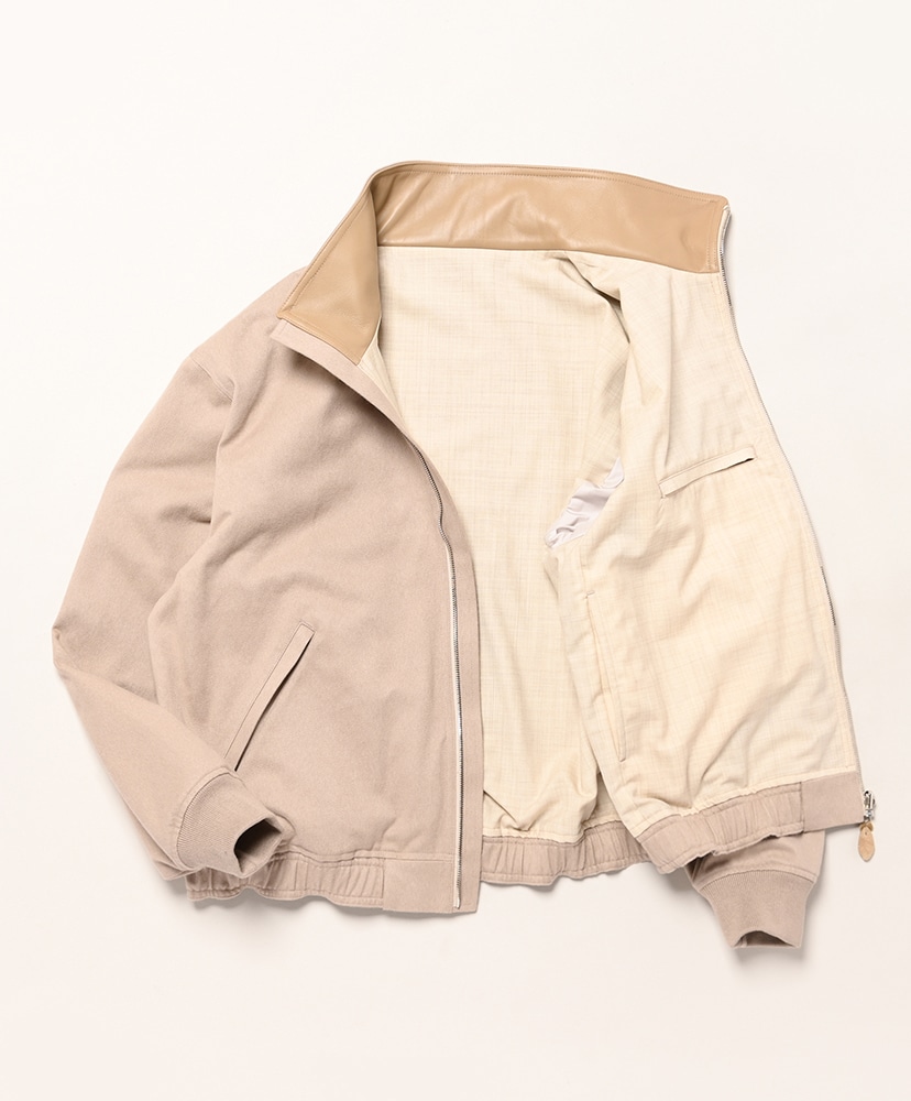 HERILLヘリル　Weekend jacket　ブルゾン ベージュ　サイズ0 Cotton Twill Weekend Jacket(2(MEN) Beige/ベージュ): HERILL