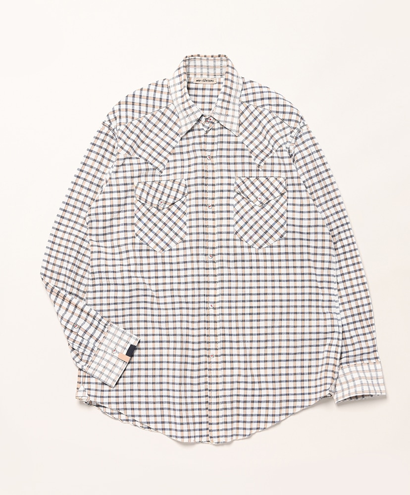 White Plaid/ホワイトプラッド