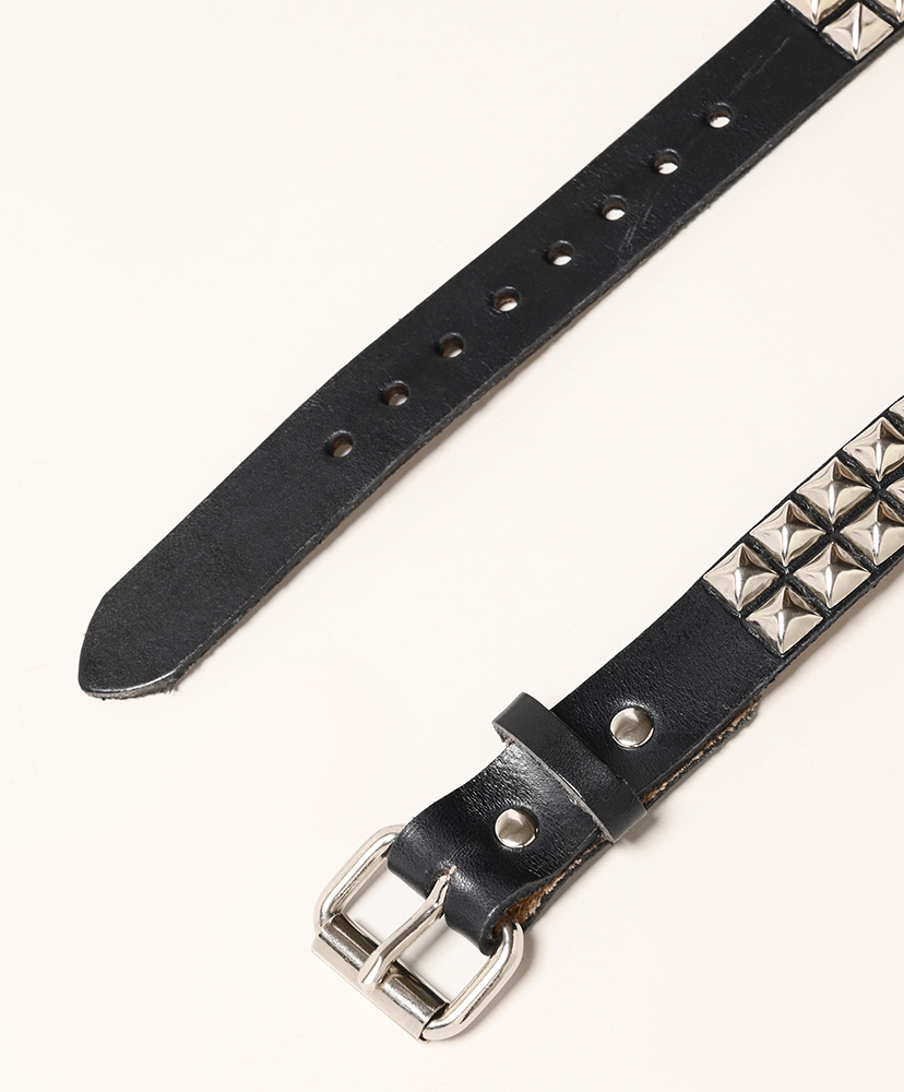 1 Inch Pyramid 2Rows Belt Black/ブラック 30(MEN)