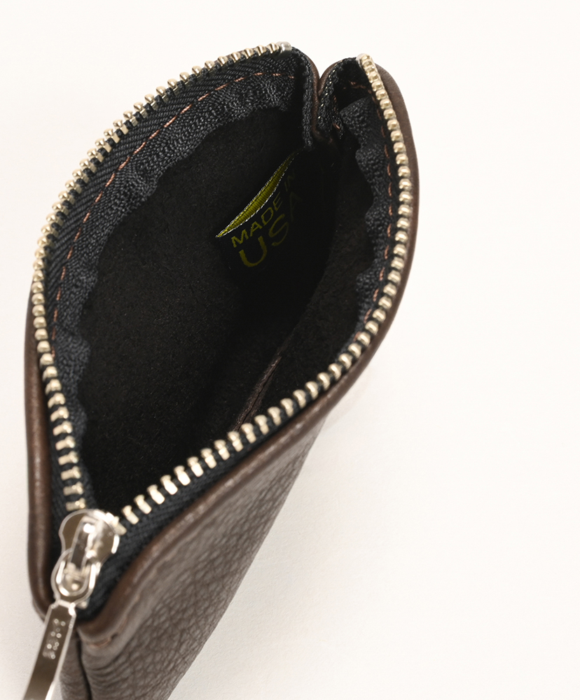 5 Inch Zippered Pouch Brown/ブラウン ONE