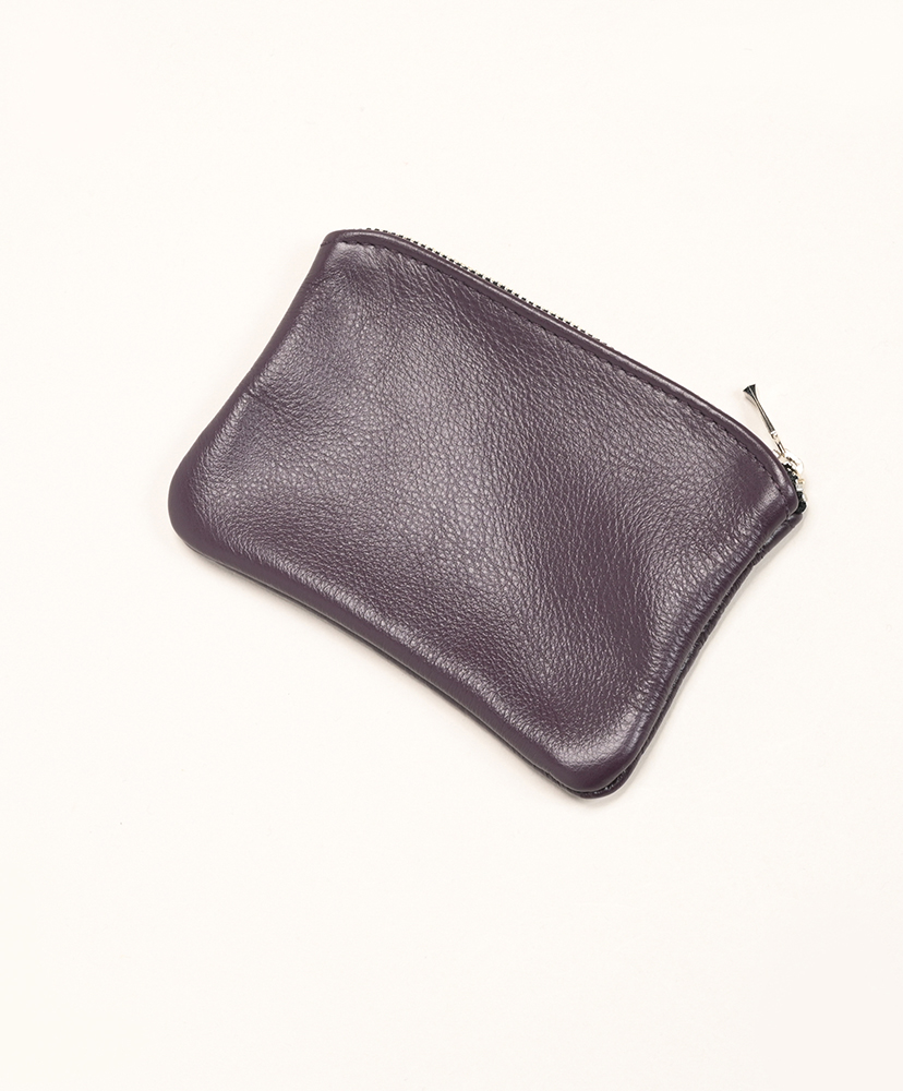 6 Inch Zippered Pouch Purple/パープル ONE