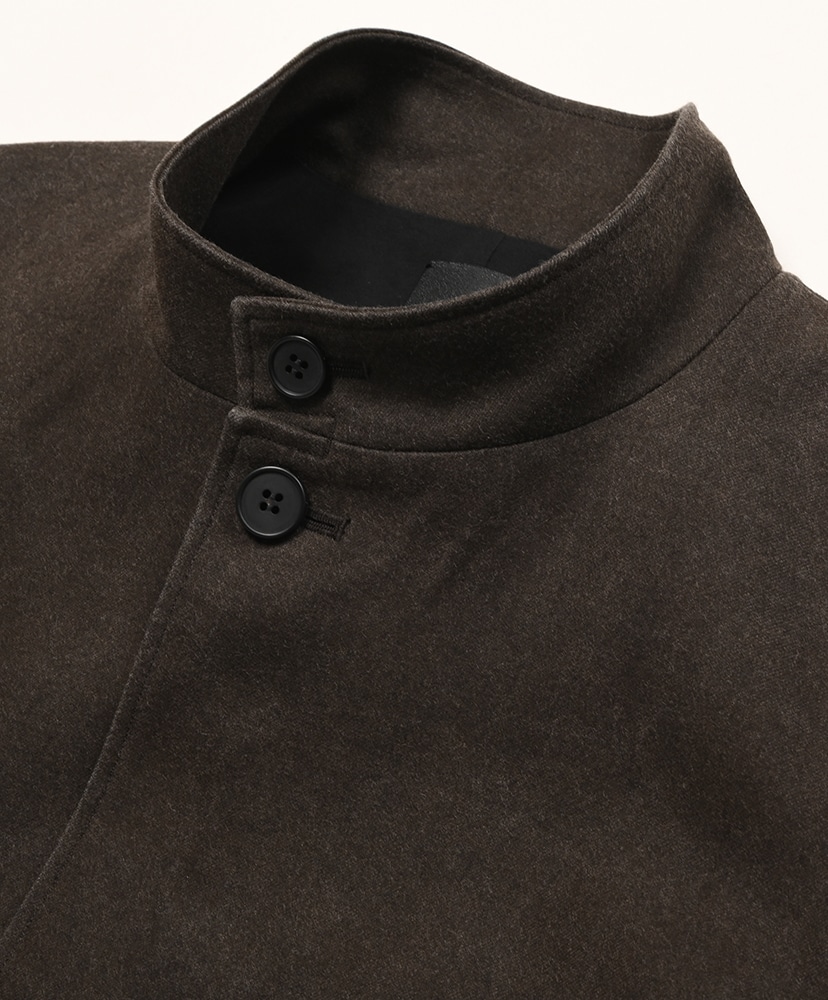 泥染めツイル・スタンドカラージャケット Doro/ドロ 2(MEN)