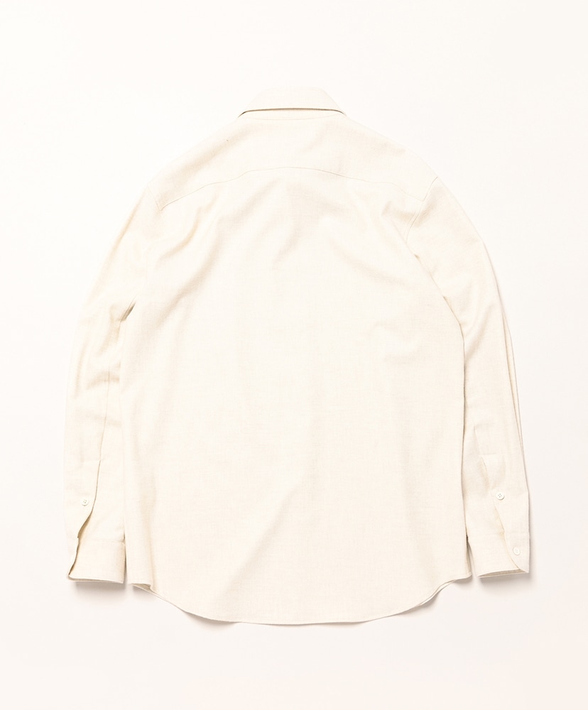 ブルーフォックス×ノーミュールシングウール・スタンダードシャツ Fox White/フォックスホワイト 3(MEN)