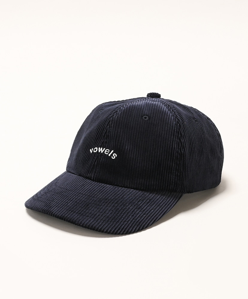 Corduroy Logo Cap(ONE Black/ブラック): vowels