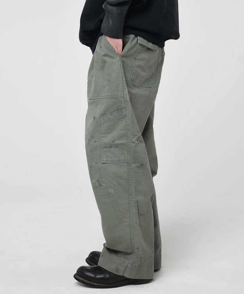REPAIRED USAF MECHANIC PANTS Aged Sage Green/エイジドセージグリーン L(MEN)