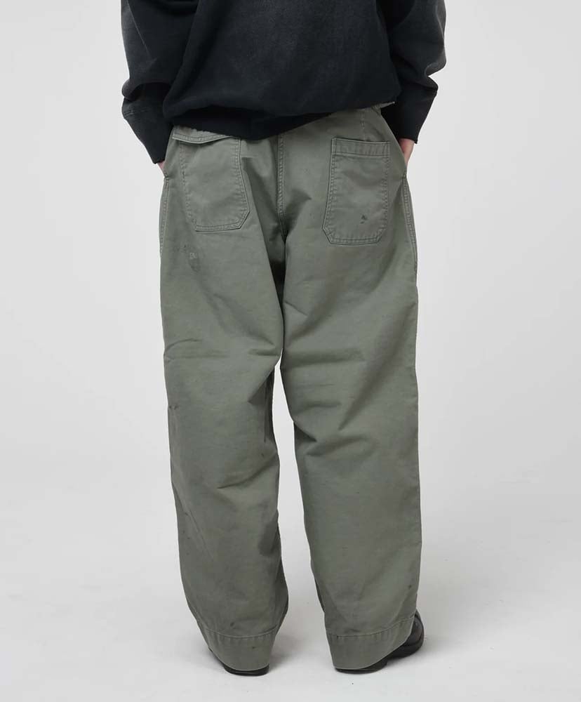 REPAIRED USAF MECHANIC PANTS Aged Sage Green/エイジドセージグリーン L(MEN)
