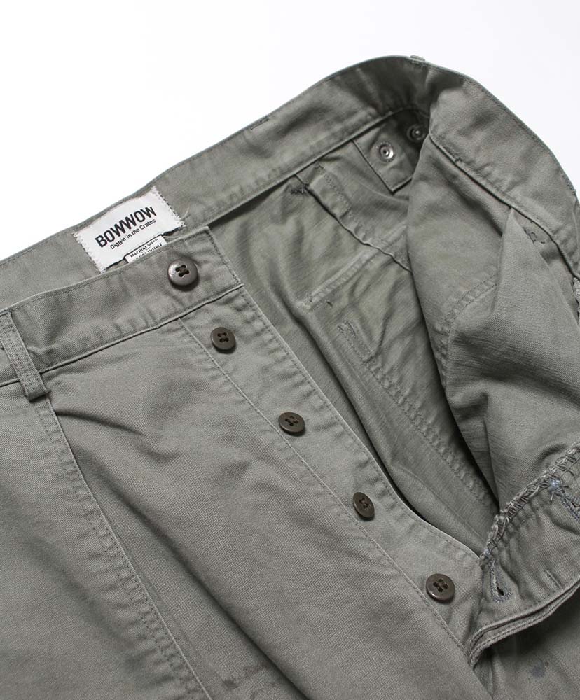 REPAIRED USAF MECHANIC PANTS Aged Sage Green/エイジドセージグリーン L(MEN)