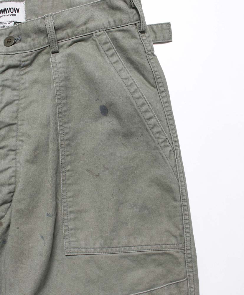 REPAIRED USAF MECHANIC PANTS Aged Sage Green/エイジドセージグリーン L(MEN)
