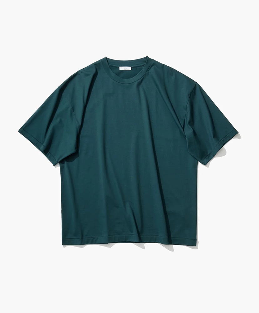 ATON ブラック フリーサイズ Tシャツ　02 SUVIN 60/2 | OVERSIZED T-SHIRT(02(MEN) Black/ブラック): ATON