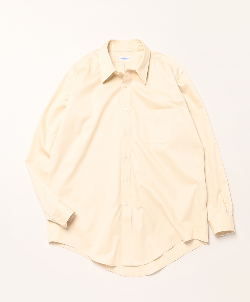 Regular Collar Shirt(1(MEN) Beige/ベージュ): FOUNDOUR