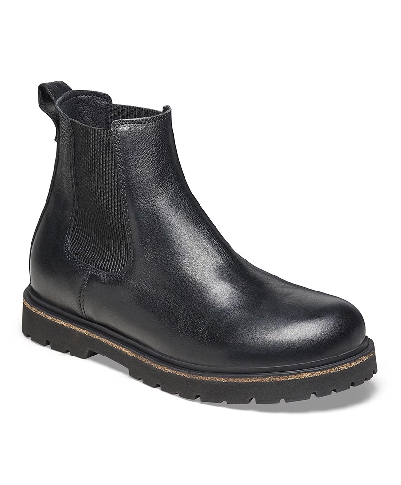 minxfoams様① Highwood Slip On Men - Smooth Leather (Regular Fit)(40 Black