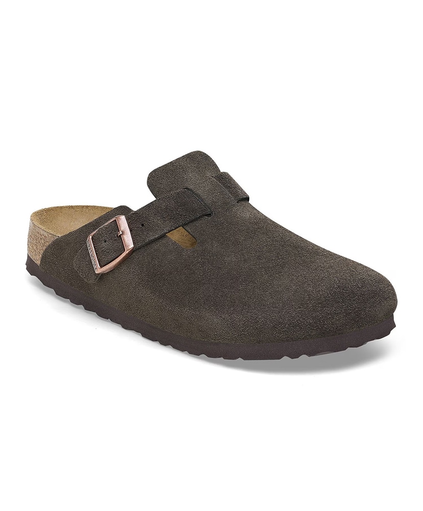 ビルケンシュトック　ボストン　39 モカ Boston - Suede Leather (Regular Fit)(39 Mocca/モカ): BIRKENSTOCK