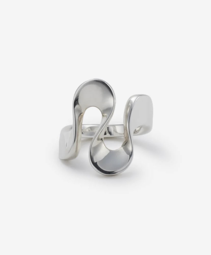 THE 1975 リング 2個セット Wavy Ring(F Silver): KNOWHOW
