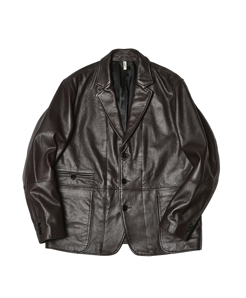 Sack JKT - Cow(1(MEN) D.Brown/ダークブラウン): CCU