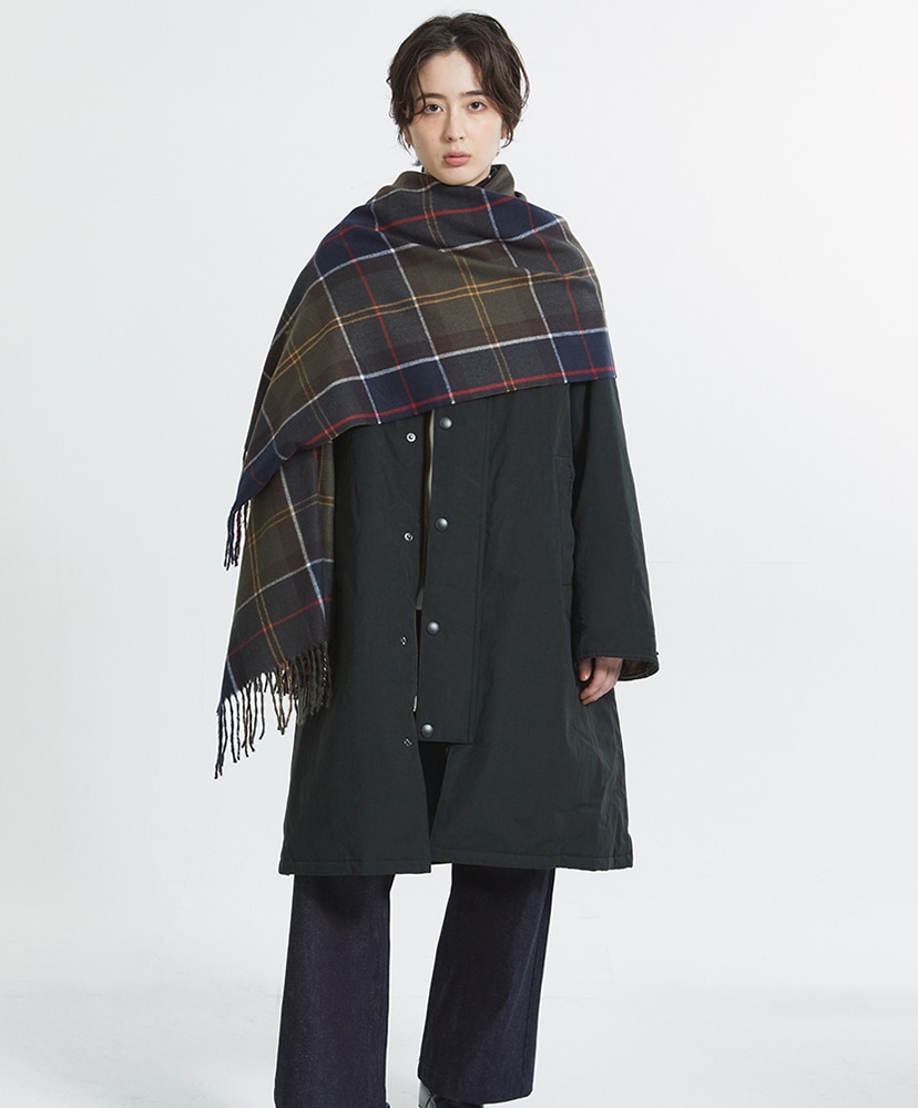 Hailes Tartan Scarf Classic Tartan/GRN ONE