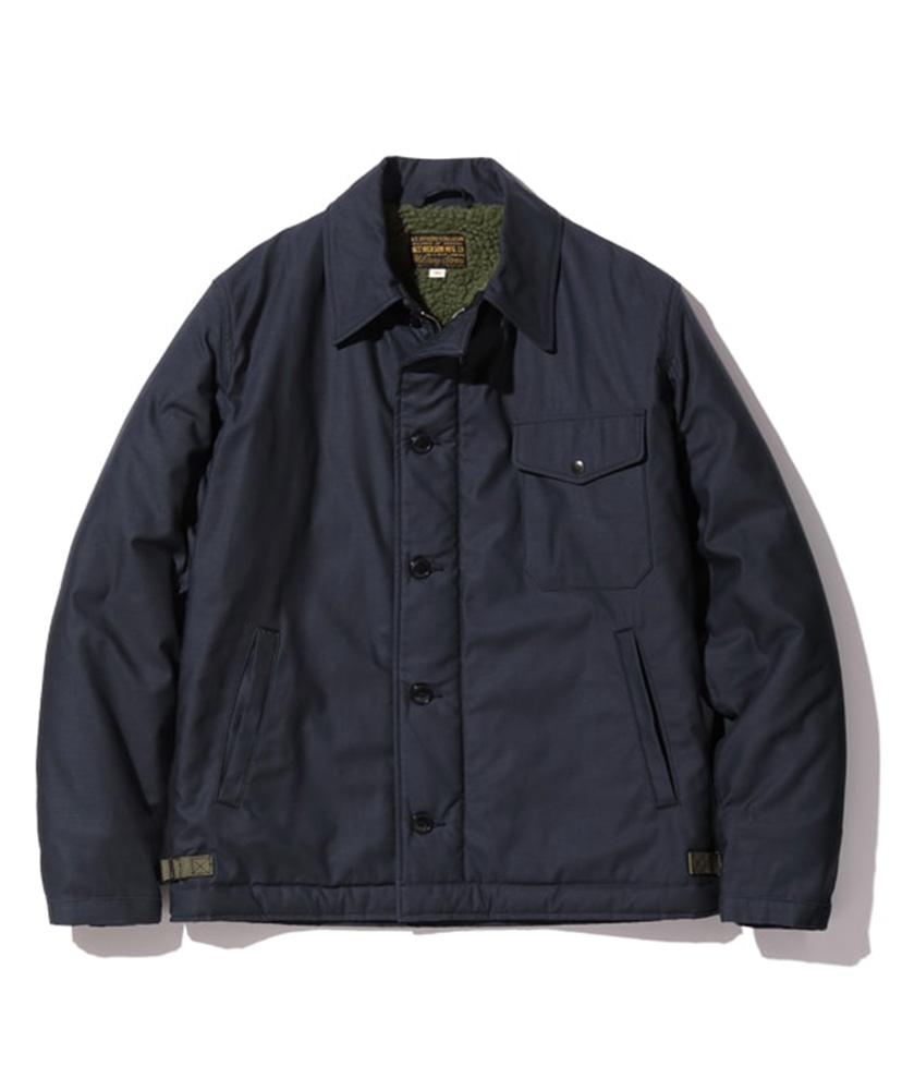 バズリクソン N-2 Lサイズ Type Deck A-2 Navy Color Civilian Model Buzz Rickson MFG.CO
