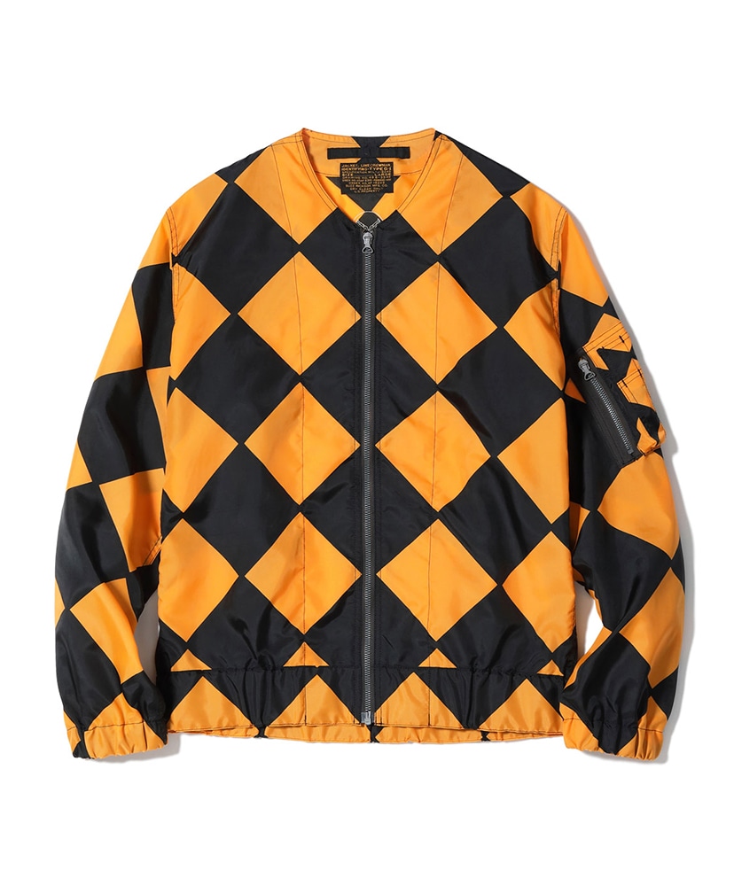 BOSS キルティングジャケット ブラック/オレンジ BOSS キルティングジャケット ブラック/オレンジ BOSS キルティング