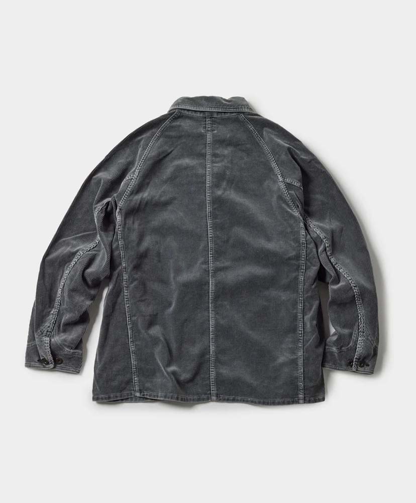 9W Corduroy Work Coat Gray/グレー L(MEN)