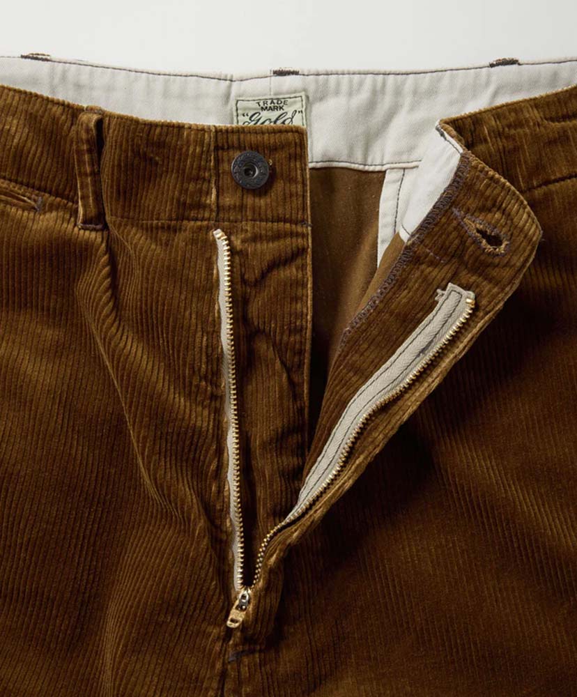 9W Corduroy Trousers Brown/ブラウン L(MEN)