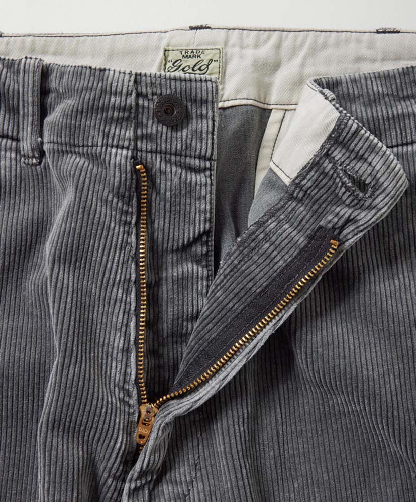 9W Corduroy Trousers Gray/グレー L(MEN)