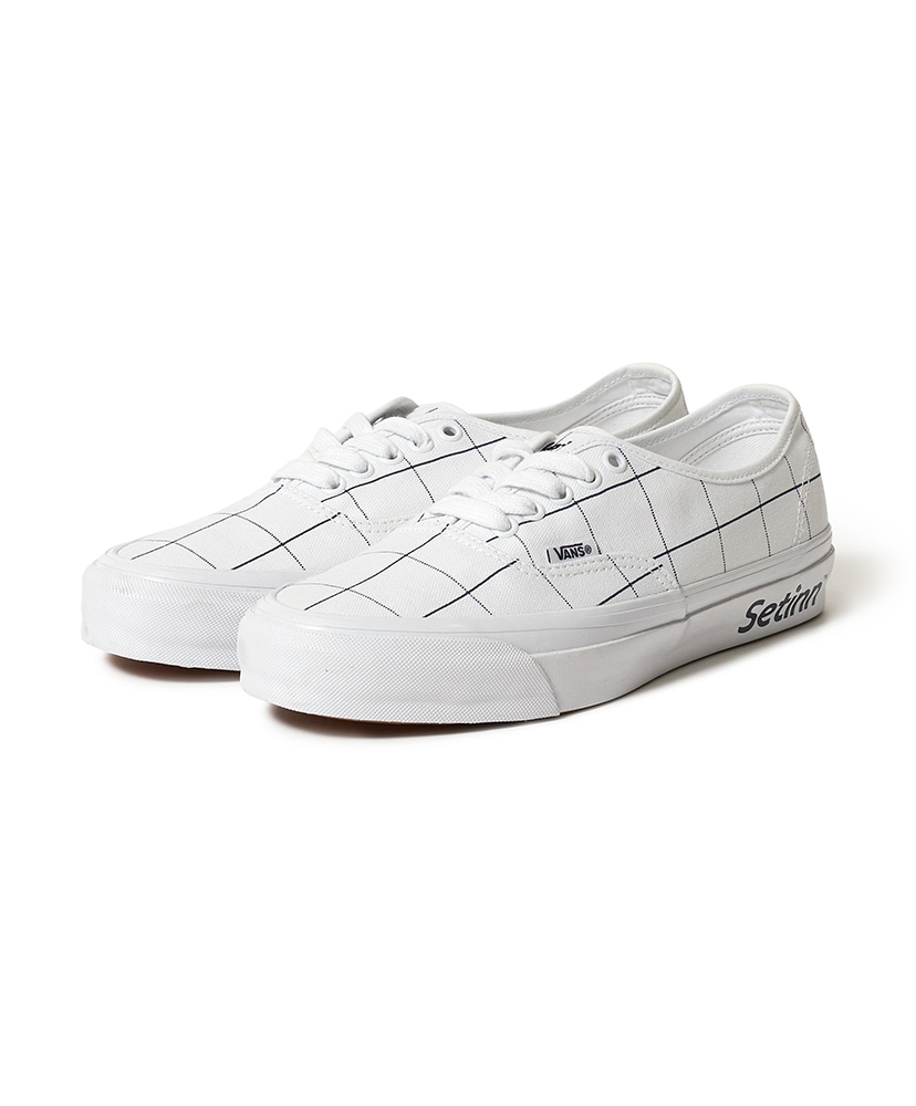 ゆん VANS Setinn LX Authentic 44(25.5cm White/ホワイト): Setinn