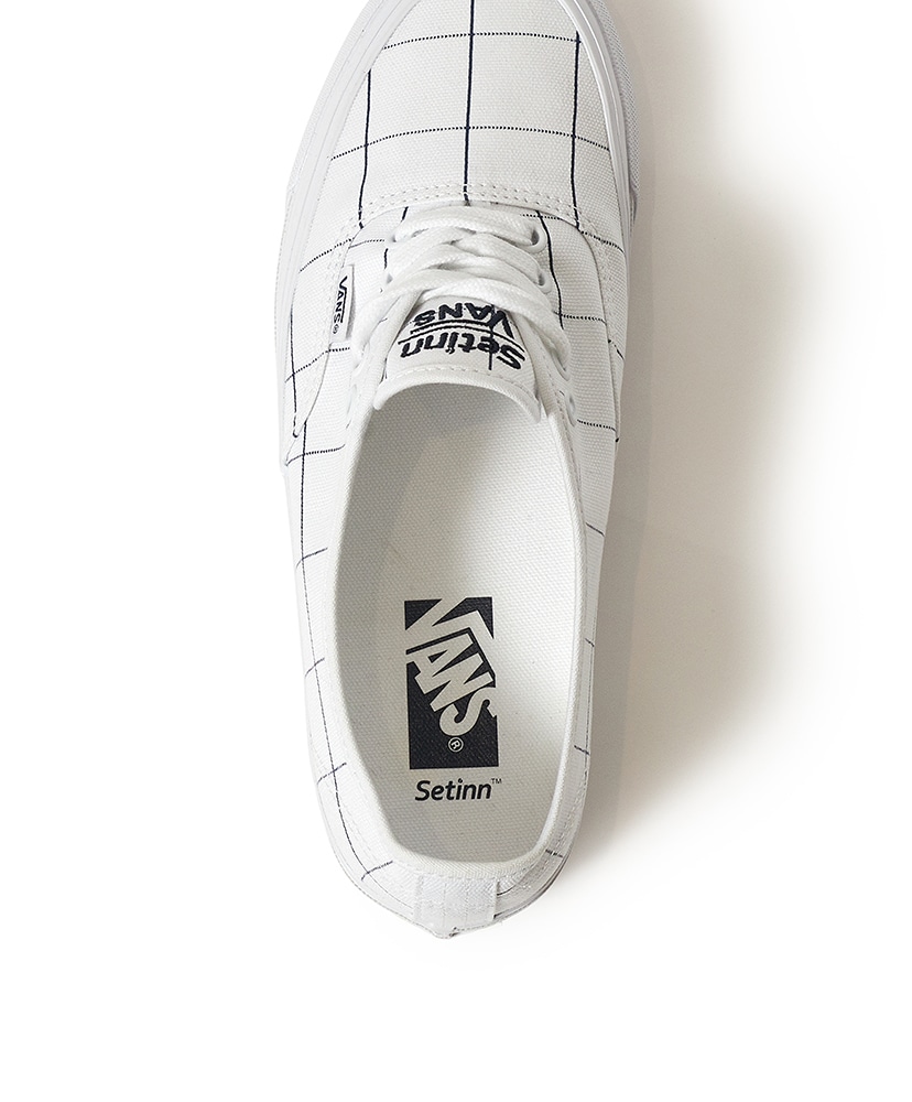 VANS Setinn LX Authentic 44(25.5cm White/ホワイト): Setinn