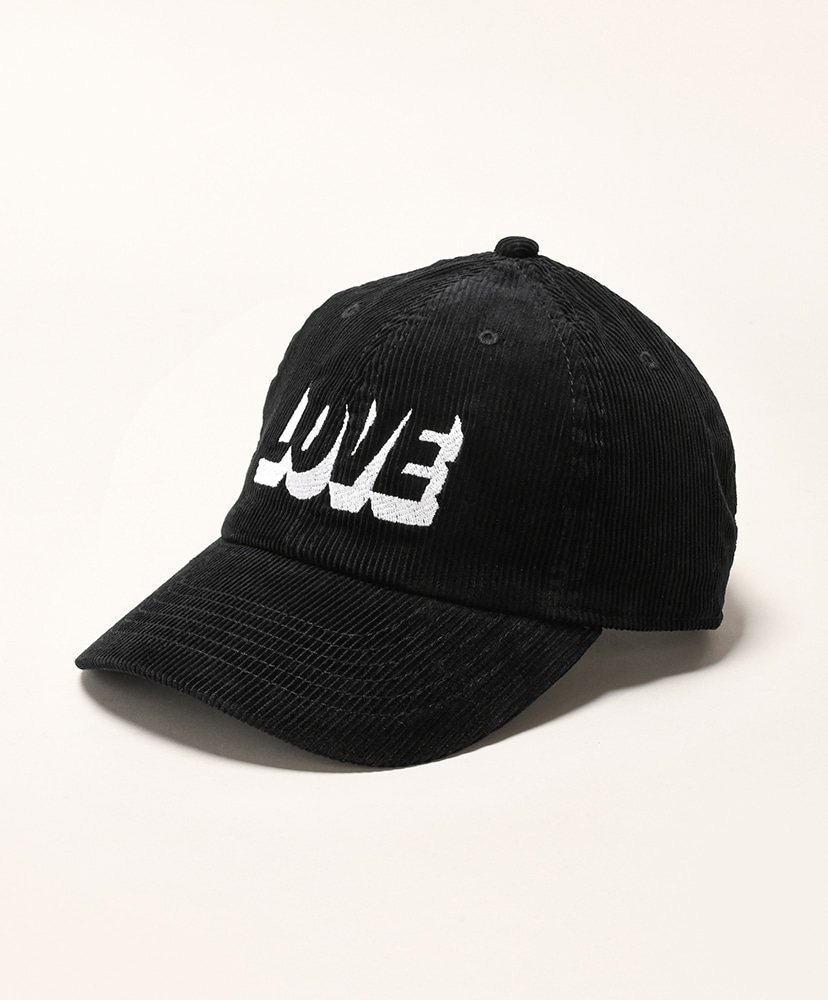 LOVE Corduroy Cap(FREE Black/ブラック): TODAY edition