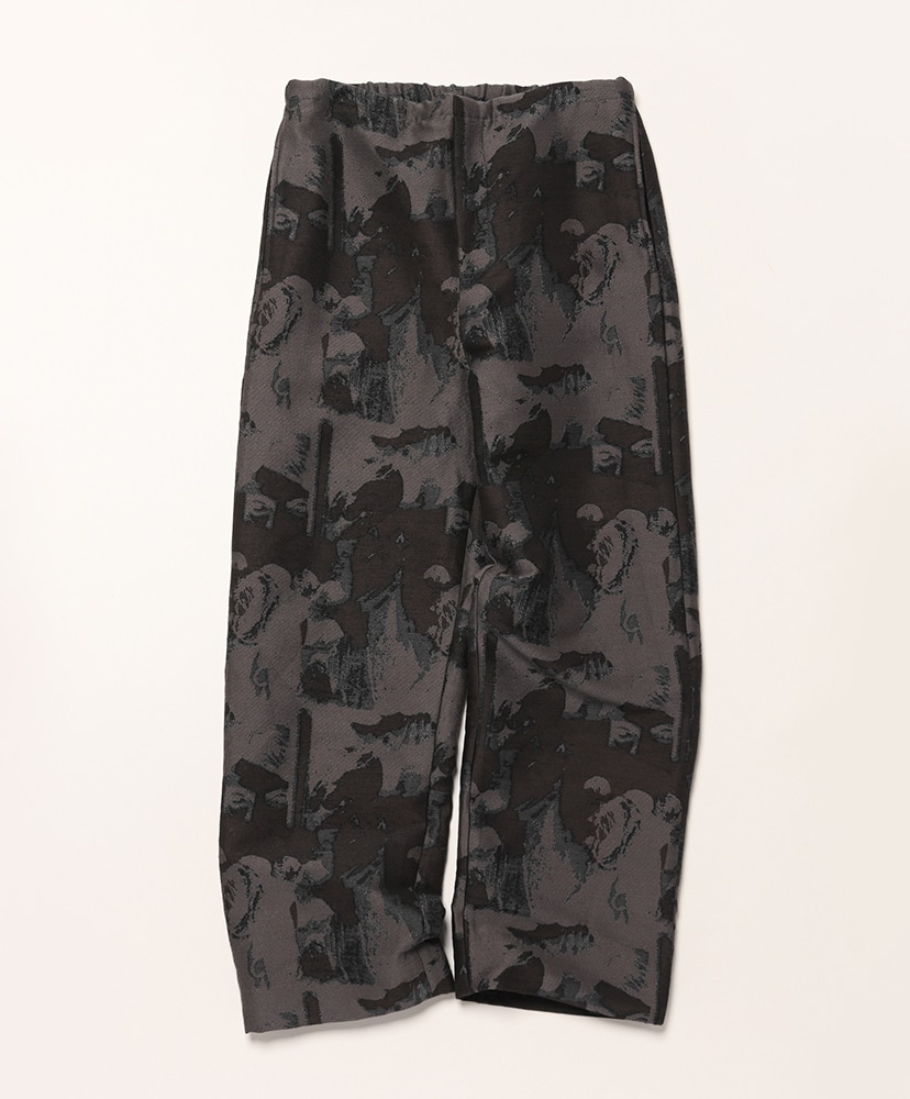 新品 weac.(ウィーク)ESSENTIAL PANTS カーキ サイズ2 Essential Easy Pants(2(MEN) Khaki×Grey/カーキ×グレー): SEEALL