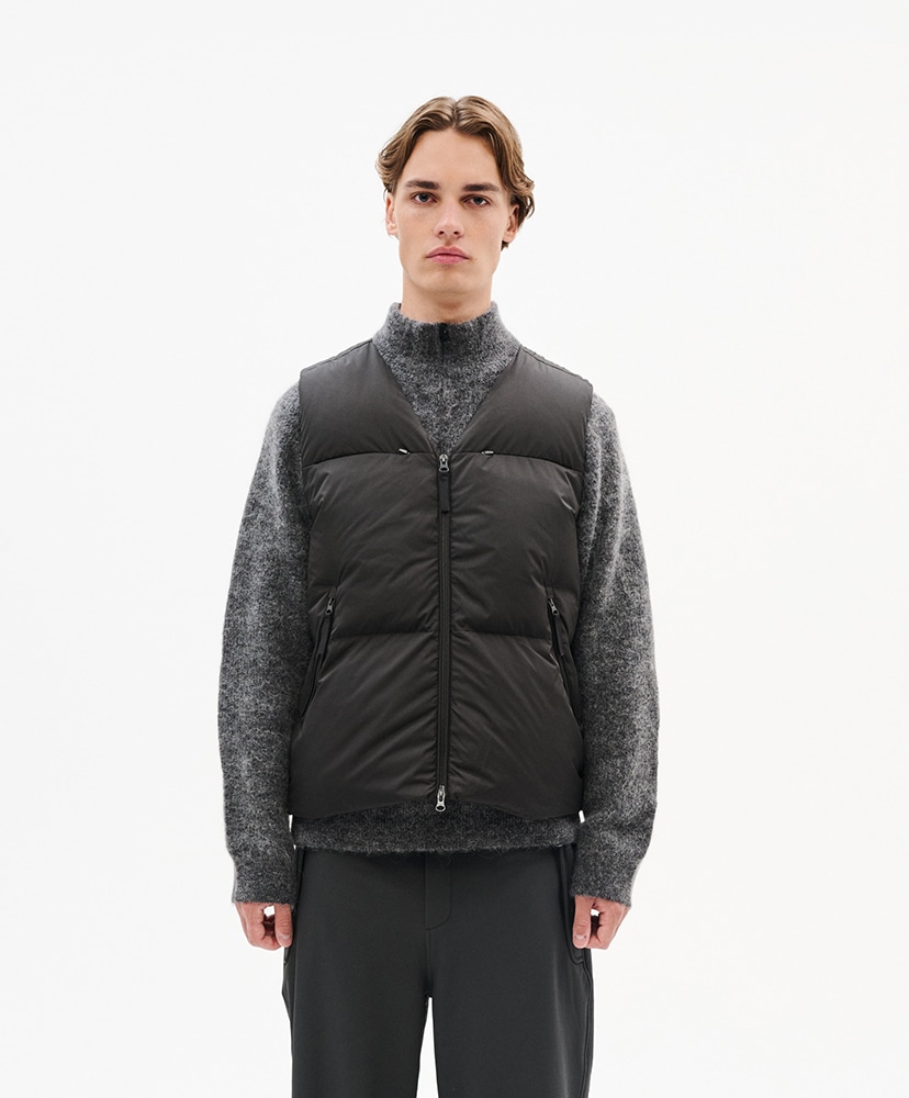 Element Down Vest(L(MEN) Charcoal Black/チャコールブラック