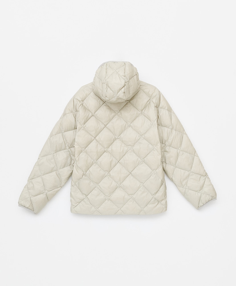 マンシングホワイト フード付きジャケット Base Lt Down Hooded Jacket(XS(WOMEN) Sand/サンド): HIKING PATROL