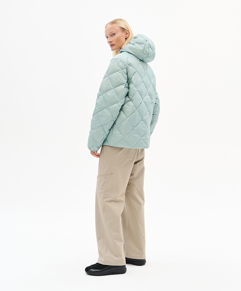 Base Lt Down Hooded Jacket(XS(WOMEN) Sand/サンド): HIKING PATROL