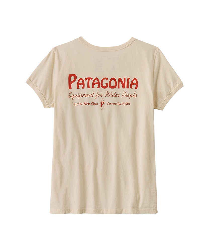 Women's Water People Organic Ringer Tee(M(WOMEN) WPNL