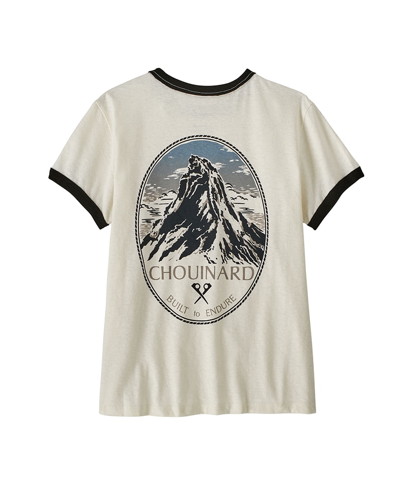 Women's Chouinard Crest Ringer Responsibili-Tee(L(WOMEN) BCW