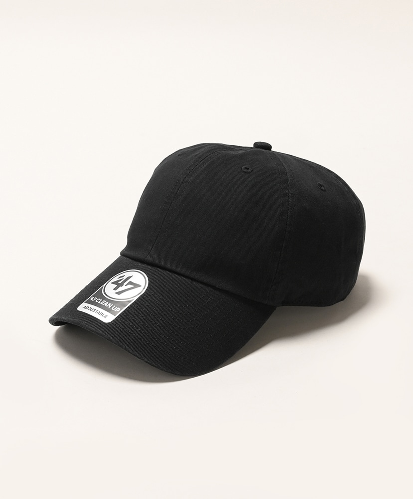 47 Brand Clean Up Cap(FREE Black/ブラック): '47