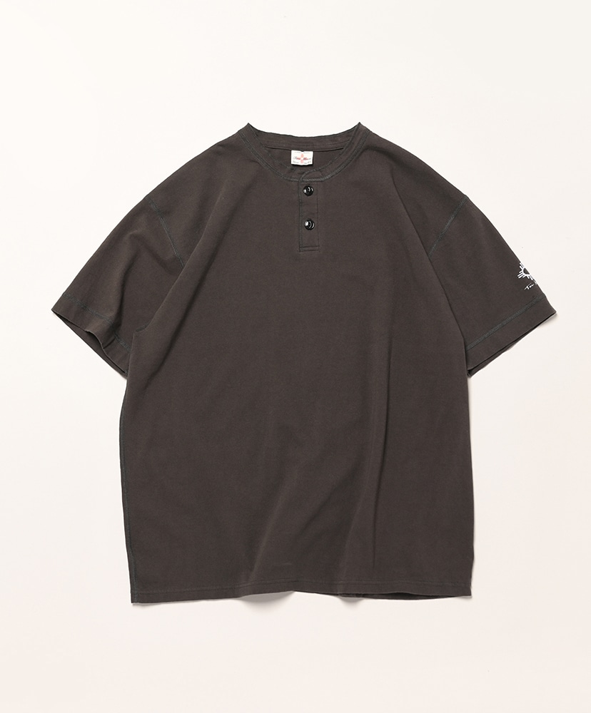 FHITWEAL BRAND reddish brown ヘンリー カットソー FHITWEAL