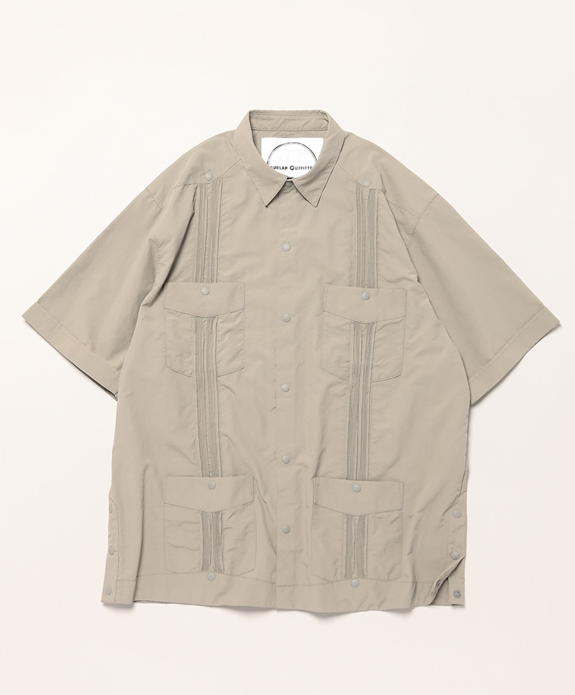 James Taylor & Karla Bonoff サマー・ツアーシャツ S/S Guayabera Shirt(L(MEN) Black/ブラック): BURLAP OUTFITTER