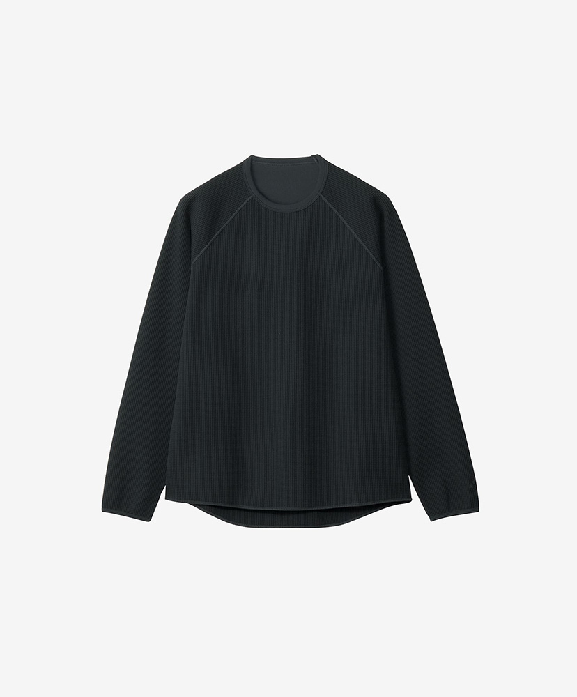 WF Light L/S T-shirt (Unisex)(0 BK/ブラック): Goldwin