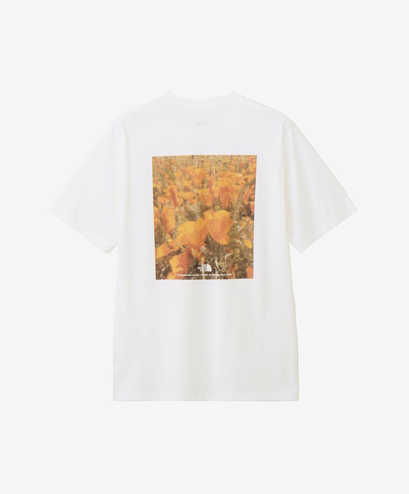 S/S F/D Pixel Plant Cotton Tee(Unisex)(L(MEN) W/ホワイト