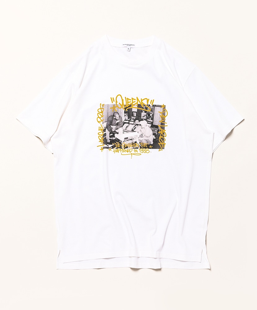 2025春大特価セール！ EG ENGINEERED Black/ブラック): Tee(L(MEN) 1998 Queens EXP X トップス